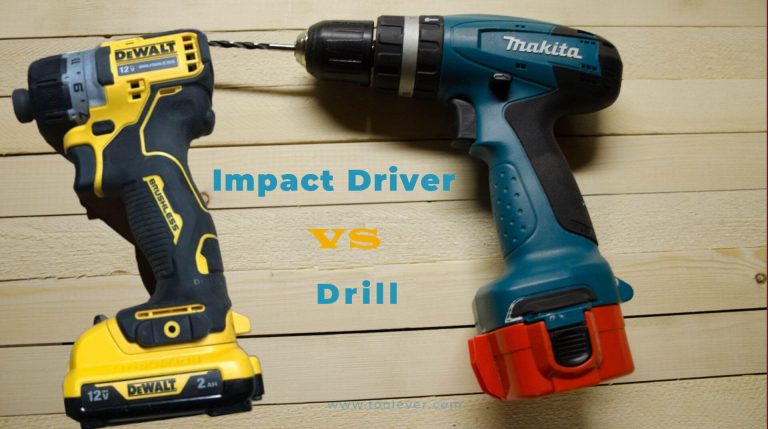impact driver vs drill - which one to buy