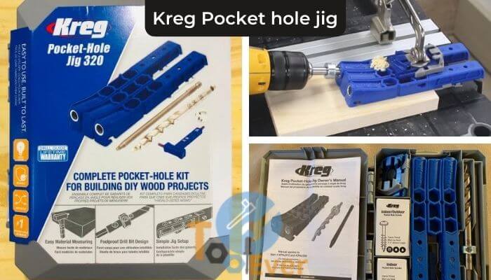 kreg pocket hole jig in pictures