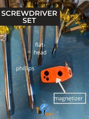 basic screw driver set