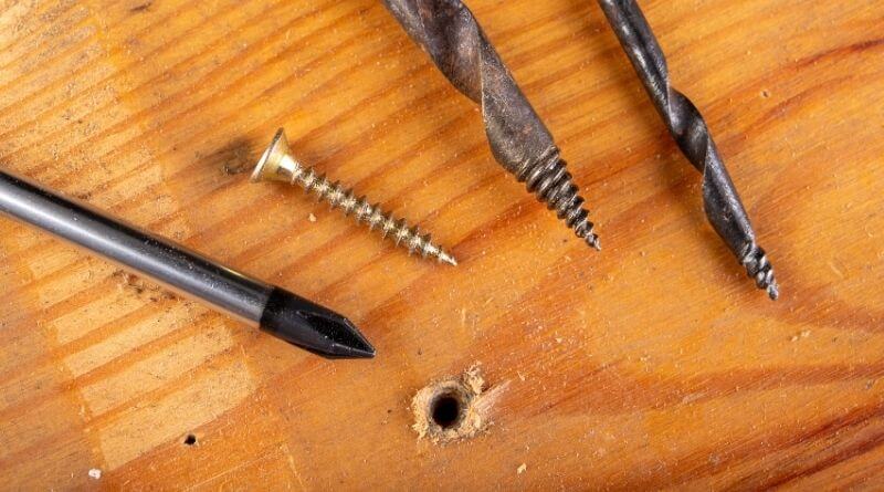How to fix a stripped screw hole in wood