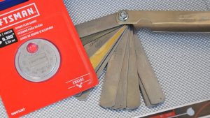 Feeler gauge vs gap gauge